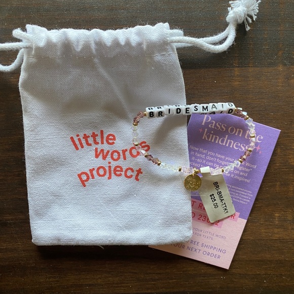 Little Words Project Bridesmaid Bracelets (5) - Picture 3 of 5